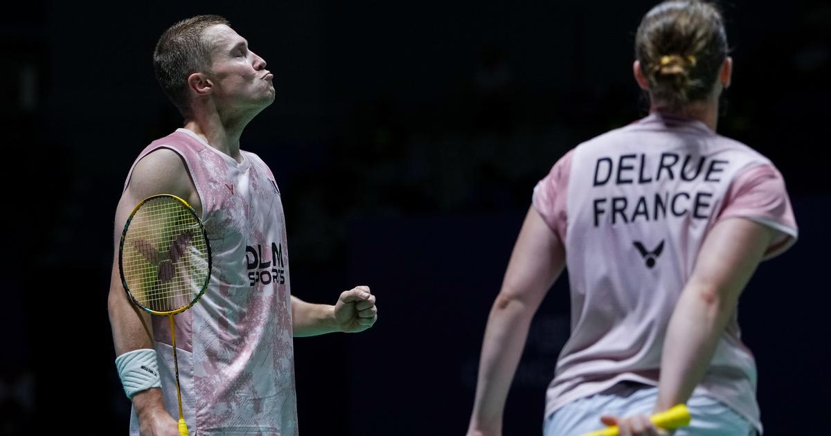 Championnats du monde de badminton : le double mixte Delrue-Gicquel qualifié pour la finale
