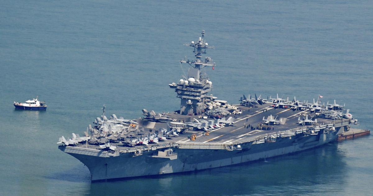 Les États-Unis déploient le porte-avions USS George Washington au Moyen-Orient