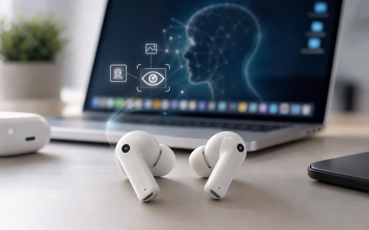 Apple développerait des AirPods équipés de caméras infrarouges et d'intelligence artificielle