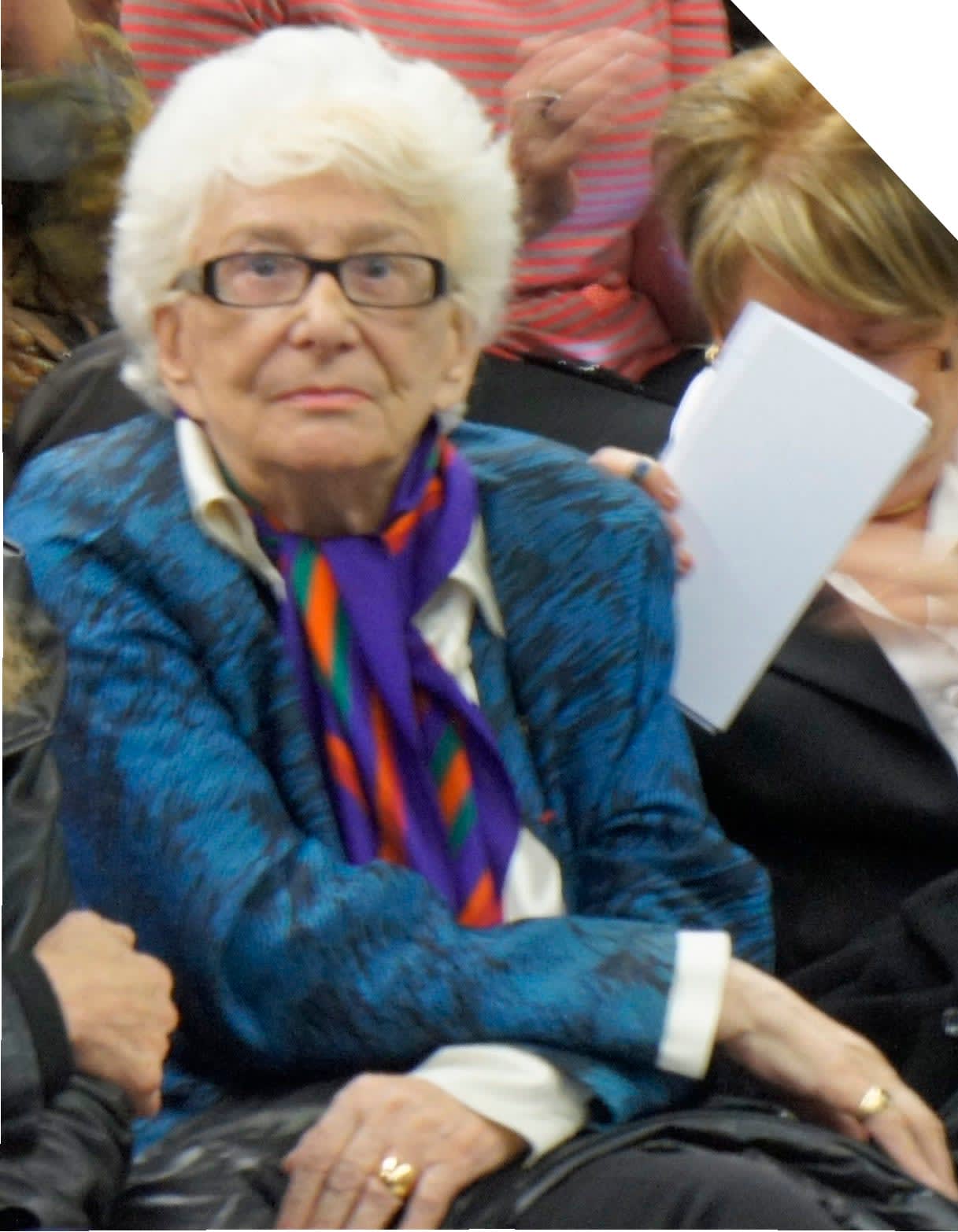 Portrait d'Yvette Roudy, ancienne ministre des Droits de la femme sous François Mitterrand, auteure de la loi sur le remboursement de l'IVG