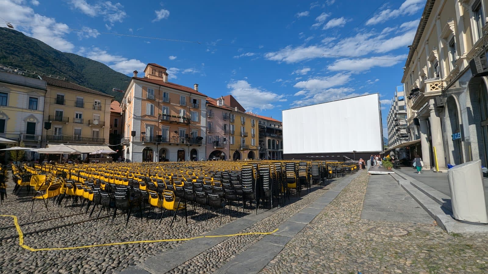 Piazza Grande au Festival de Locarno