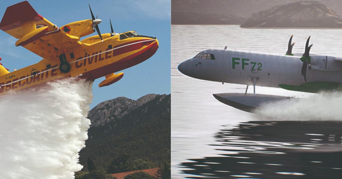 Une start-up toulousaine développe un bombardier d'eau français à partir de l'ATR 72