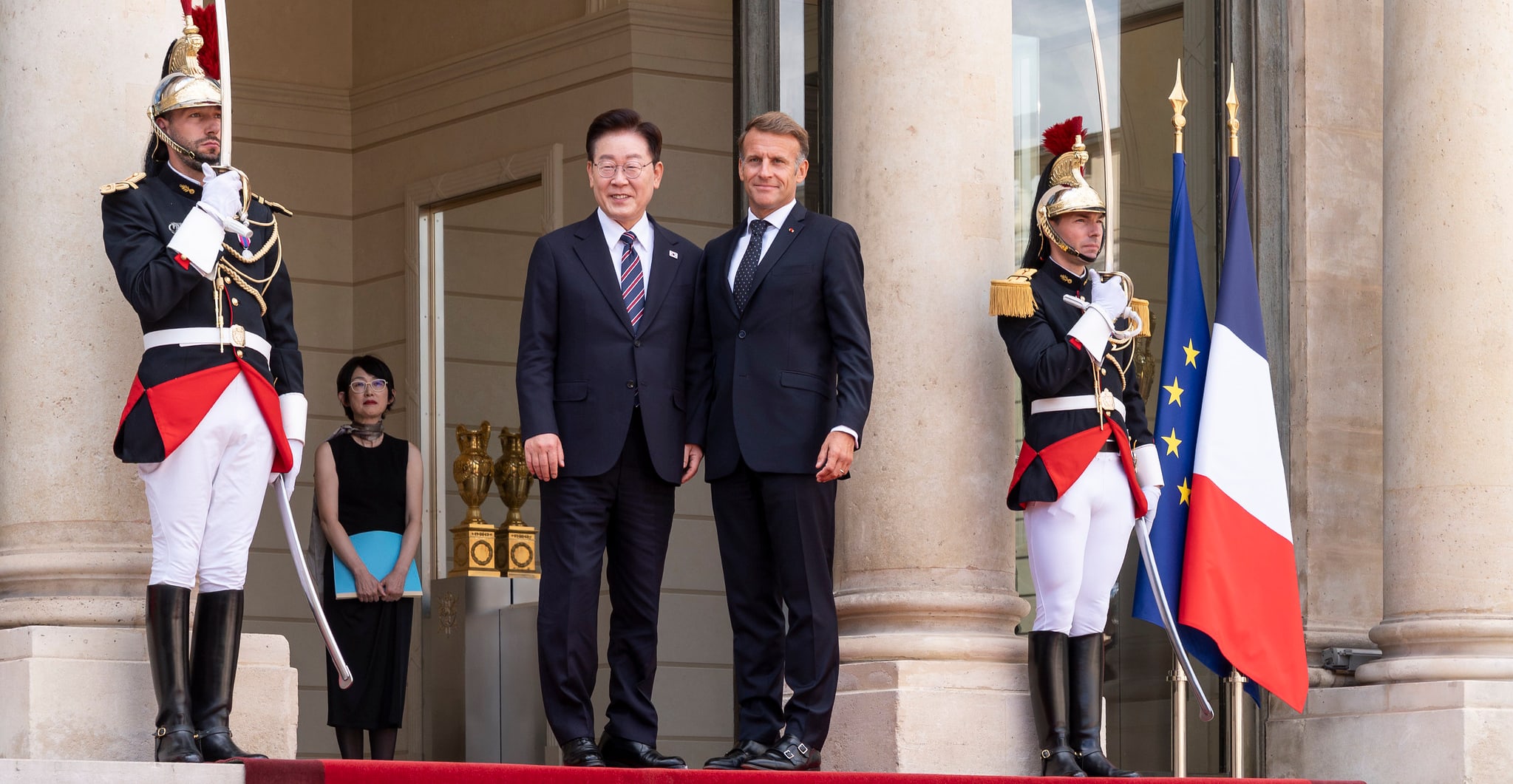 Le président sud-coréen Lee Jae Myung reçu en France pour une visite d'État