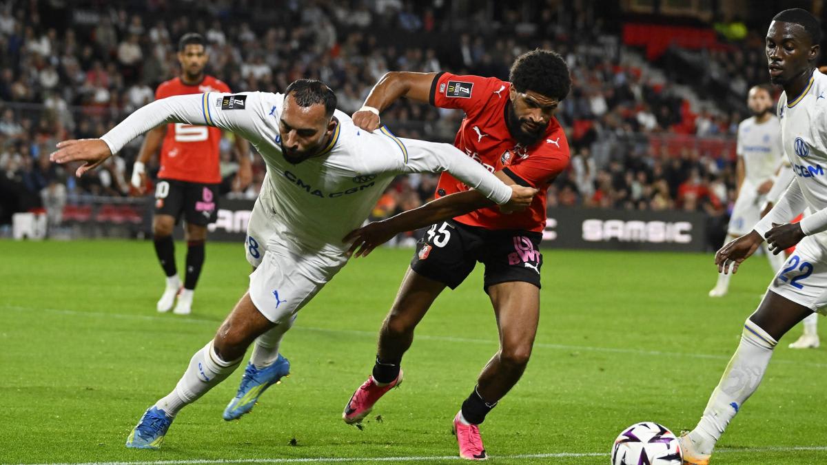 Ligue 1 : Rennes s'empare de la tête après sa victoire contre Marseille