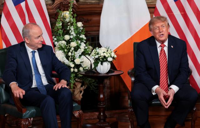 Donald Trump plaide pour une Irlande unifiée et suscite de vives tensions diplomatiques