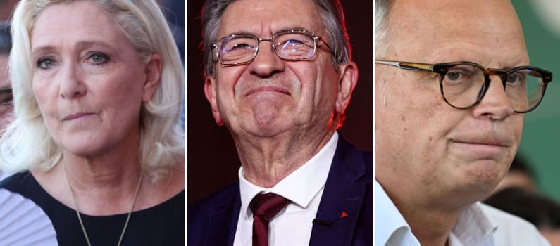 Présidentielle 2027 : Marine Le Pen fléchit légèrement, Jean-Luc Mélenchon se stabilise à gauche