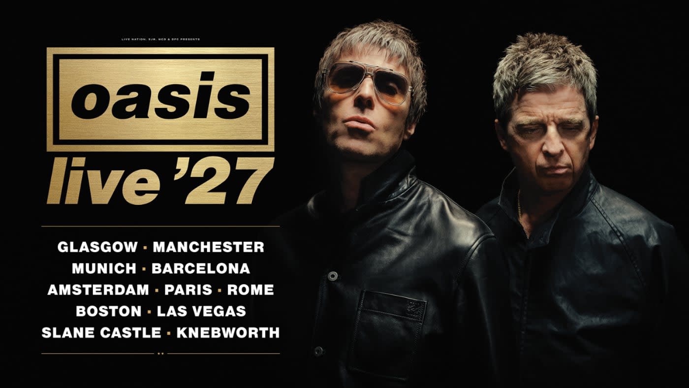 Le groupe Oasis annonce deux concerts exceptionnels au Stade de France en 2027
