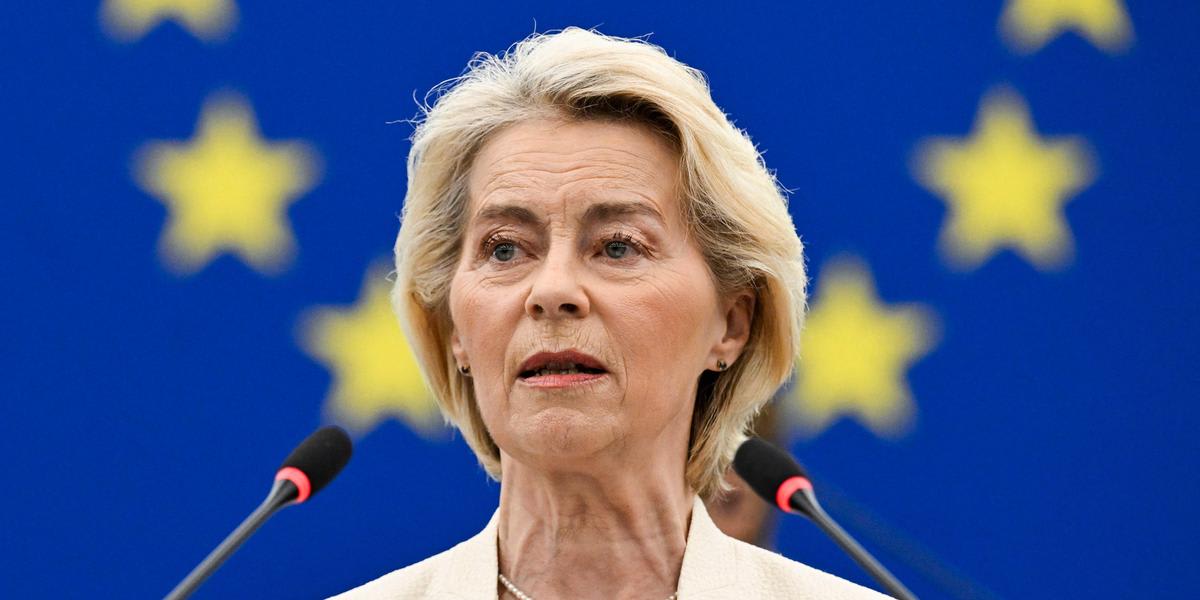 Ursula von der Leyen dévoile sa feuille de route européenne devant le Parlement de Strasbourg