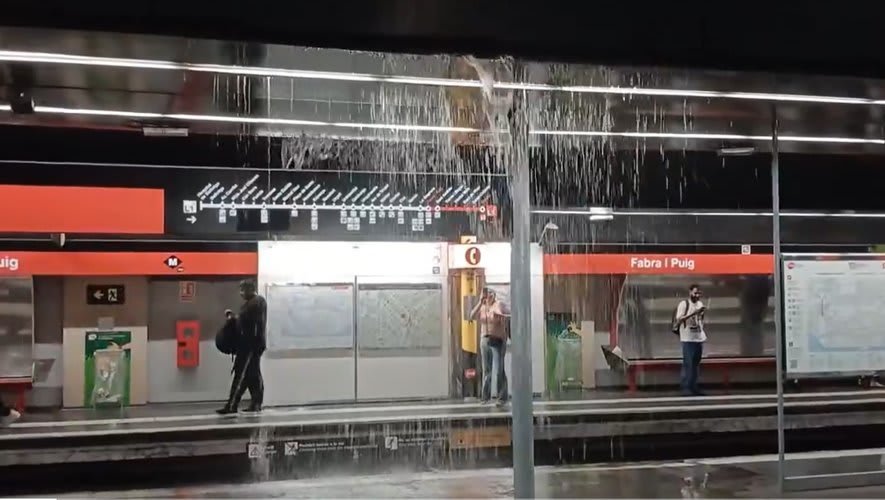 Catalogne : d'importantes inondations frappent Barcelone et causent un décès