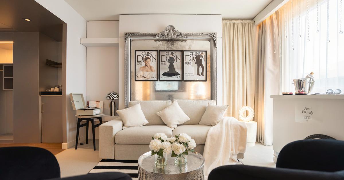 À Paris, un grand hôtel se transforme en sanctuaire pour les fans de Céline Dion