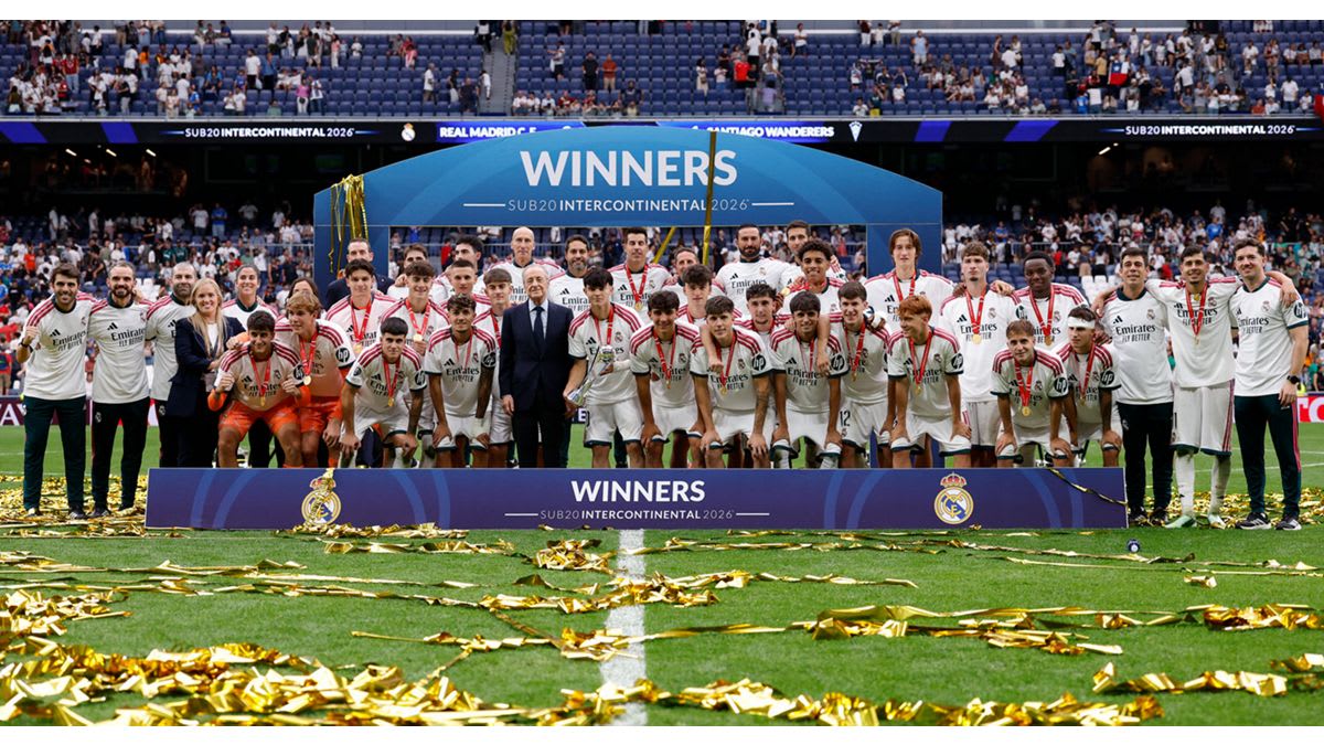 Football : le Real Madrid U20 s'impose en Coupe Intercontinentale et réalise un quadruplé