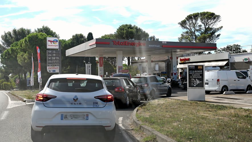 Carburants : à Montpellier, le plafonnement des prix provoque l'asphyxie des stations-service