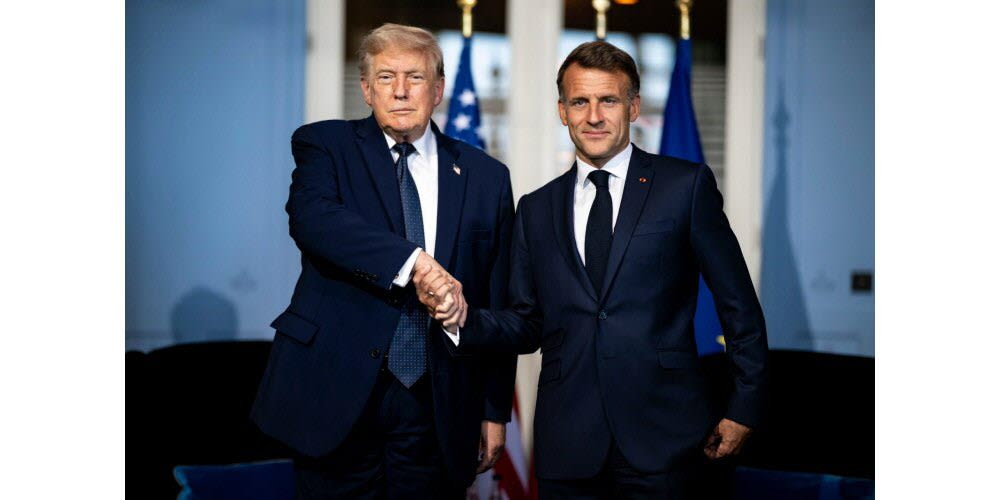 Emmanuel Macron et Donald Trump se rencontrent à New York pour l'ONU