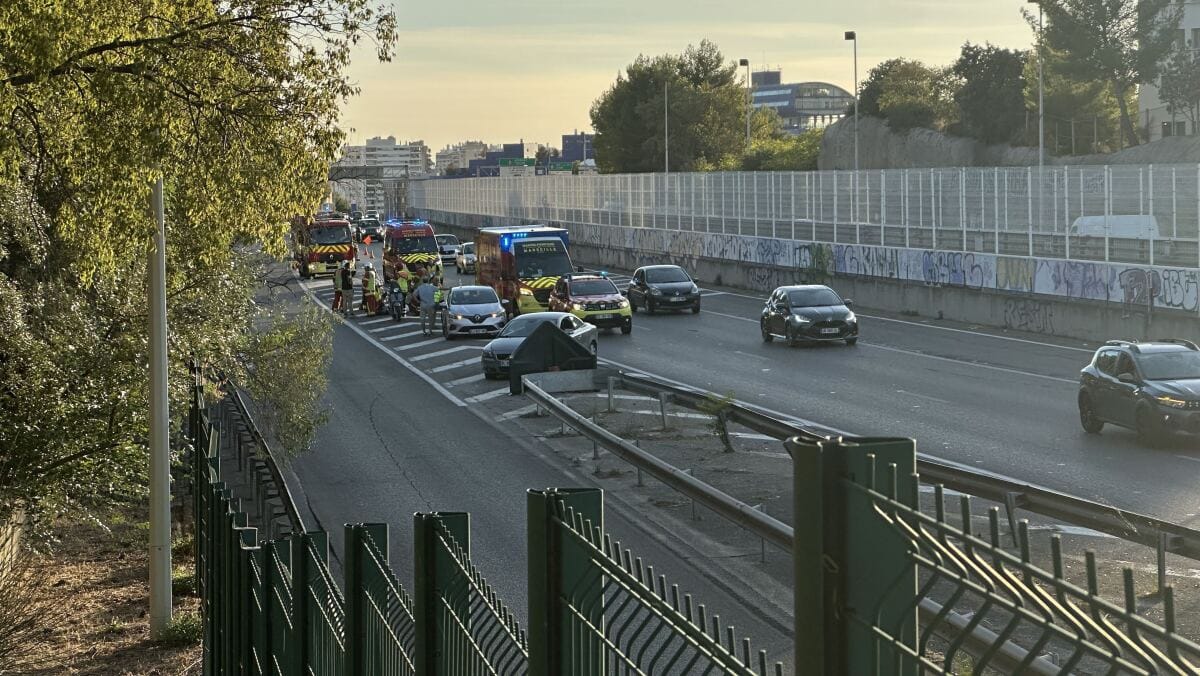 Marseille : deux blessés dans une collision routière dans les quartiers nord