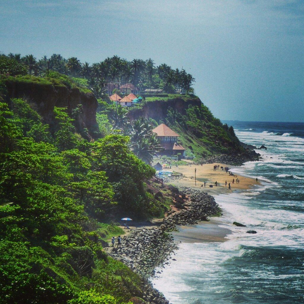 Varkala Cliff