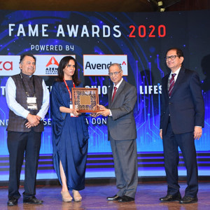 Anita Dongre at Fame Awards 2020 Anita Dongre at Fame Awards 2020