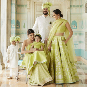 Lime Green and Silver (Jaipur Love Wedding Collection) Lime Green and Silver (Jaipur Love Wedding Collection)