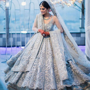 Pale Blue Wedding attire for Hindu Brides Pale Blue Wedding attire for Hindu Brides