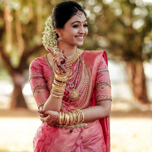 Pink Silk Saree goes perfect with gold and a Designer Blouse Pink Silk Saree goes perfect with gold and a Designer Blouse