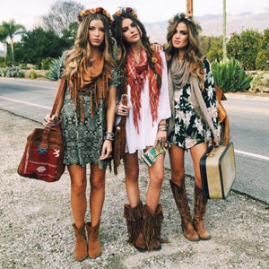 hippie dressing style
