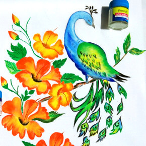 fabric painting designs for beginners