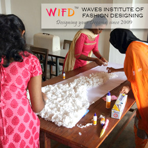 Designing with white tissue paper Designing with white tissue paper