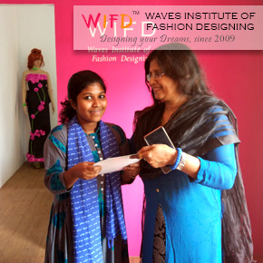 Handing over the Certificate to Anjitha Handing over the Certificate to Anjitha