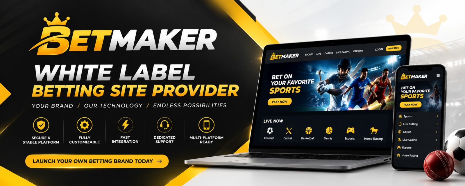 Welcome To BETMAKER Gaming provider