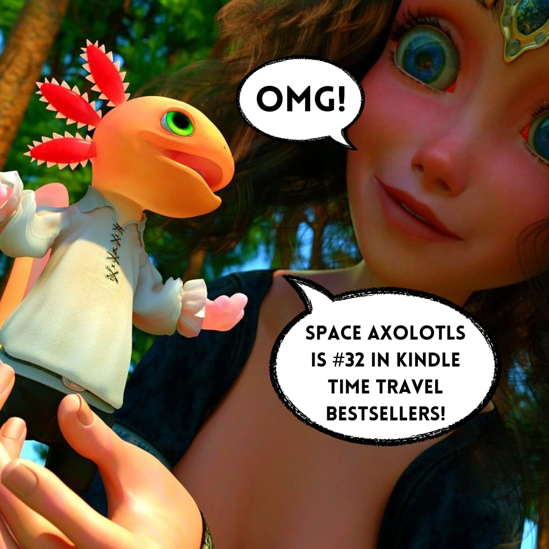 Space Axolotls Book