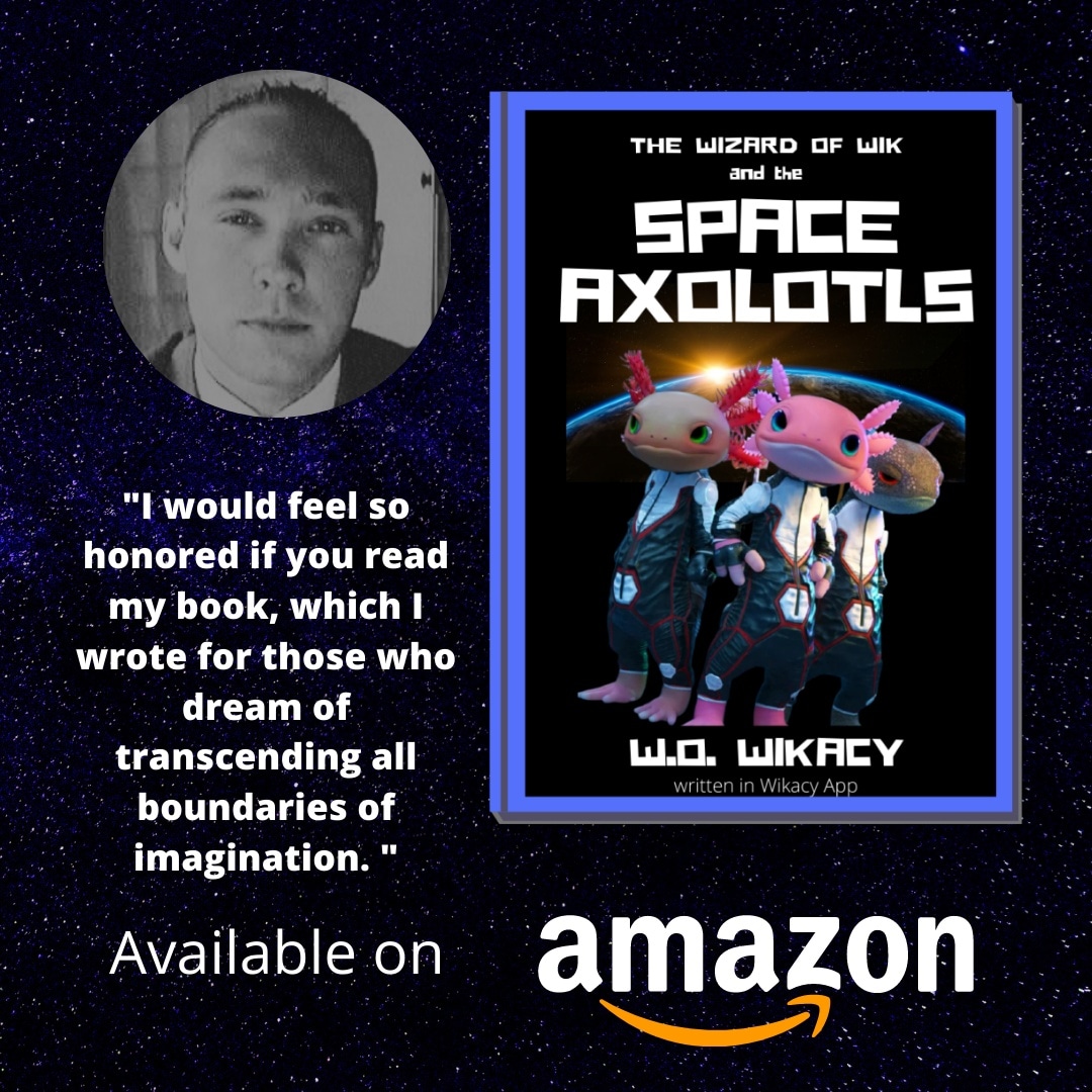 Space Axolotls Debut Novel