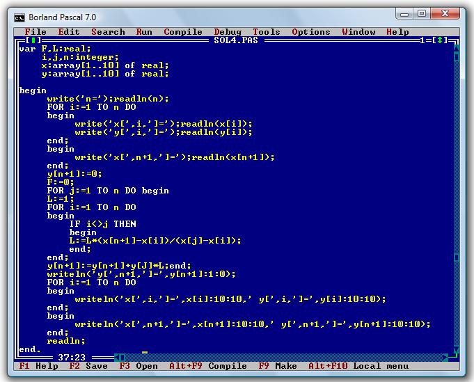 Pascal Compiler