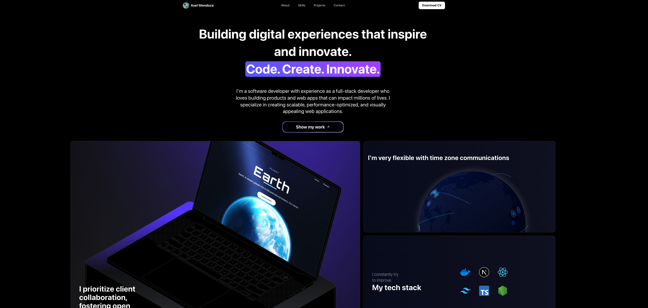 Developer Portfolio