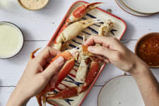 frozen snow crab legs