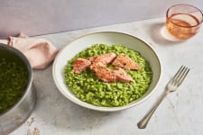 salmon risotto