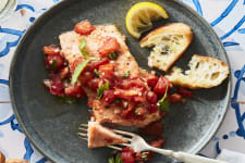 tomato balsamic salmon