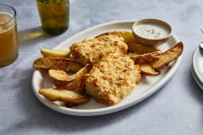 air fryer fish and chips