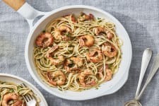 garlicky spot prawn pasta