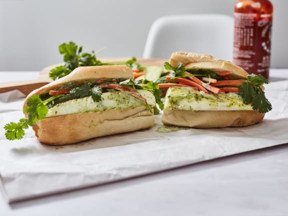 halibut banh mi