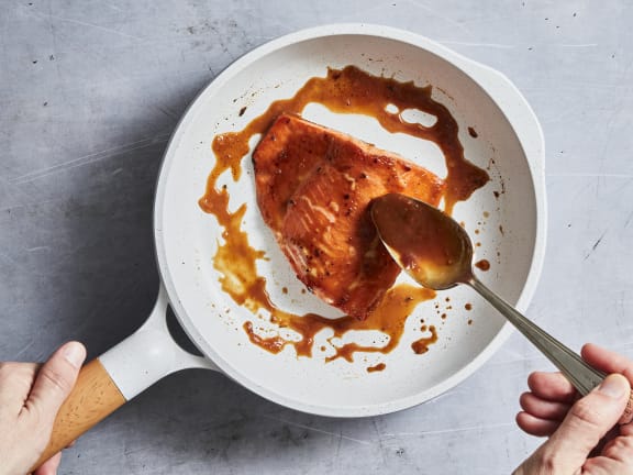 maple glazed salmon recipe