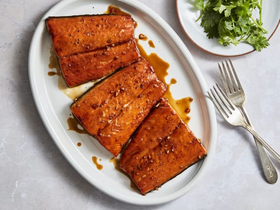 honey garlic salmon