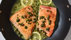Easy Salmon Piccata-image