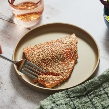 honey sesame salmon