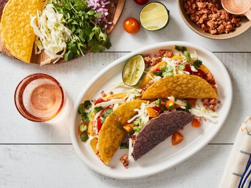 Tex-Mex Tacos with Ground Sockeye Salmon