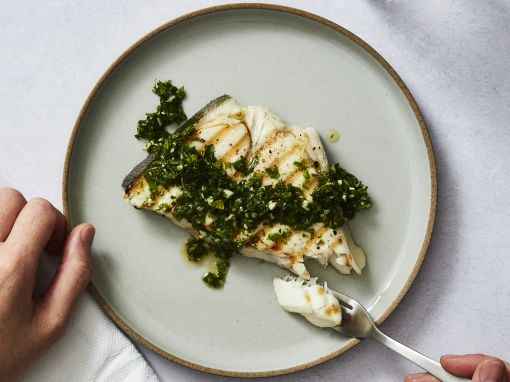 How to Pan Sear a Halibut Steak to Perfection