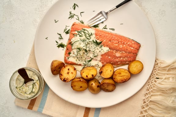 creamy dill sauce for salmon