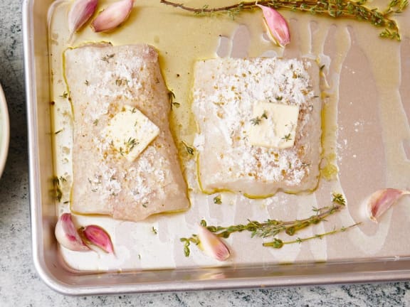 how to bake lingcod