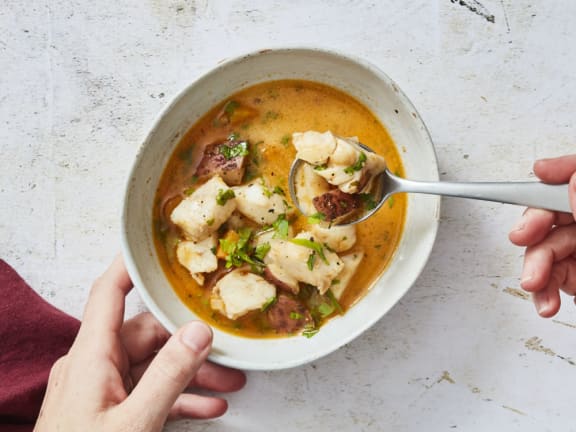 one pot seafood chowder