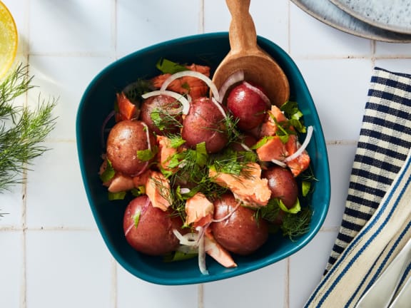 salmon potato salad