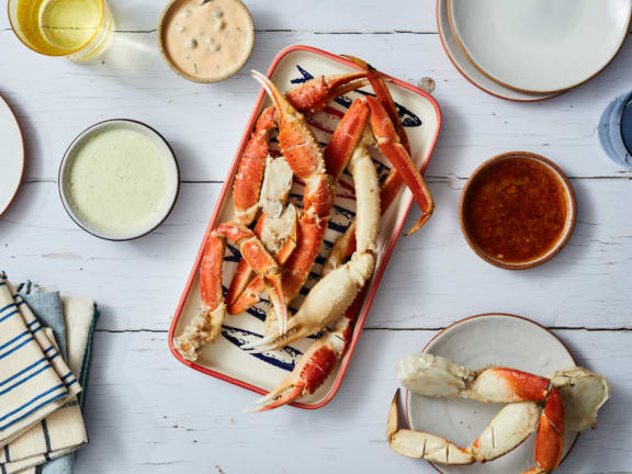 crab legs dipping sauces