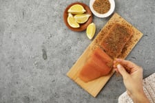 salmon on cedar plank